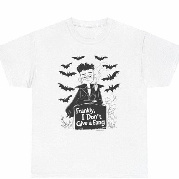 Funny Vampire Shirt, Trendy Halloween Party Tee, Sarcastic Vampire T-Shirt - Picture 1 of 4